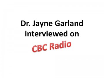 Jayne Garland featured on CBC Radio and the Heart and Stroke website