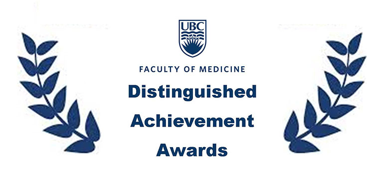 Department members receive Faculty of Medicine Distinguished Achievement Awards