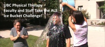 UBC PT takes the ALS Ice Bucket Challange